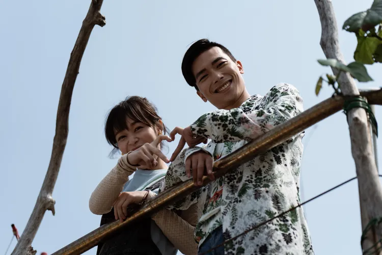 楊傑宇（右）、盛平劇中與林哲熹是從小一起長大的好朋友兼跟班。風起娛樂提供