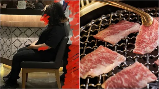 屋馬燒肉遭控女店員插隊按摩 她傻等1小時:被耍3回合氣到反胃