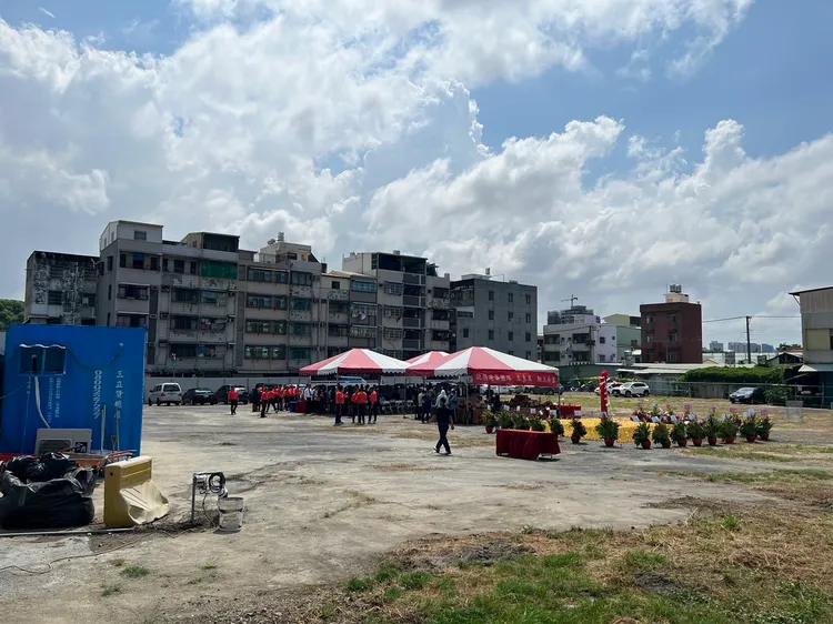 該筆土地為透過國產署標租，透過規劃透天不蓋大樓做出市場差異化。葉家銘攝
