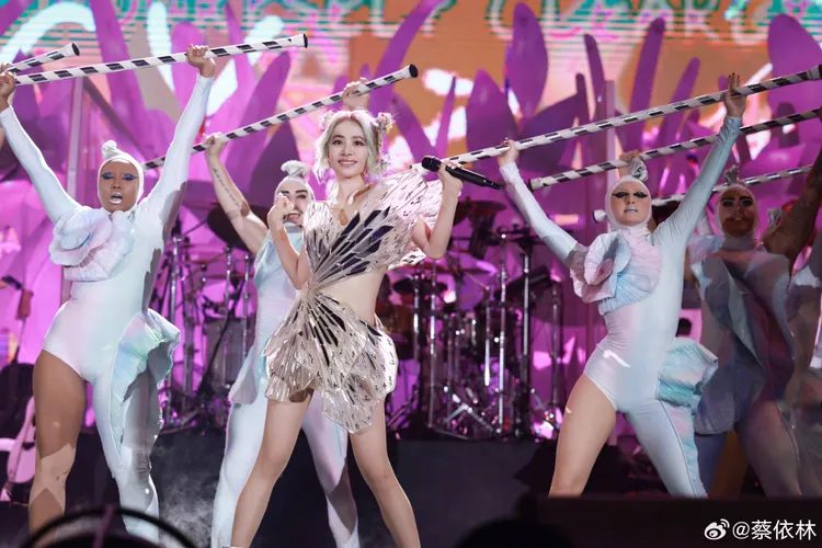蔡依林的演唱會視聽效果俱佳。翻攝蔡依林微博