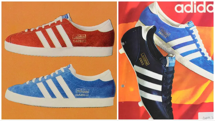 Gazelle紅藍配色適用於不同訓練功能。品牌提供