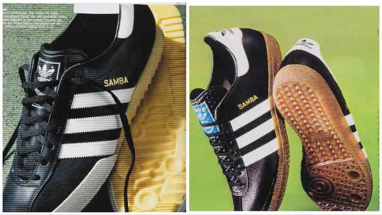 Samba擁有百搭風貌。品牌提供