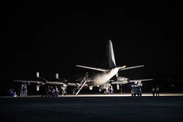 國軍嚴密掌握臺海周邊海空域動態。國防部提供