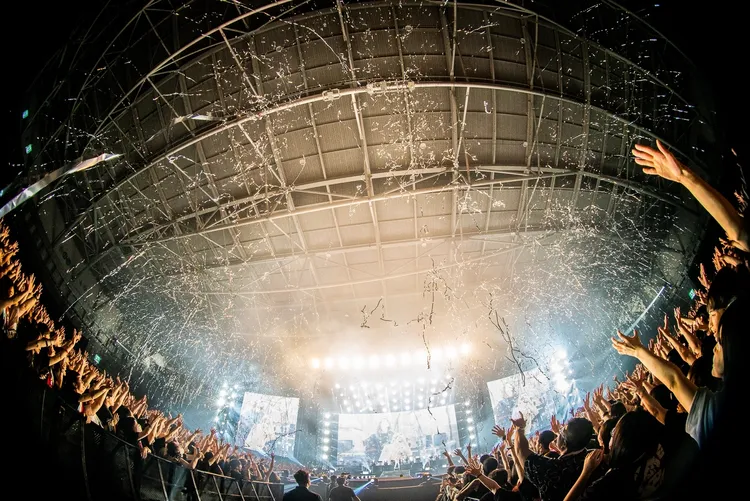 ONE OK ROCK號召力驚人，2場吸引3萬人次朝聖。Rui Hashimoto、雅慕斯娛樂、必應創造 B'in Live提供