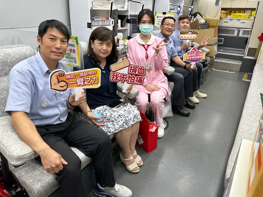 台電台南區處忙救災復電 隔天「輸出」滿腔熱血!籲大眾挽袖救血荒