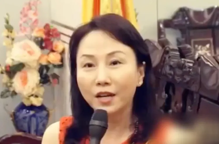 名媛朱立安被控(圖)虛設基金吸金。翻攝畫面