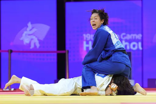 連珍羚柔道奪金!4度參加亞運 扳倒日本獲台灣第2金