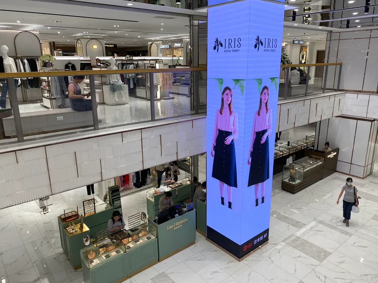 SOGO忠孝館3、4樓改裝後明亮整潔。陳怡文攝