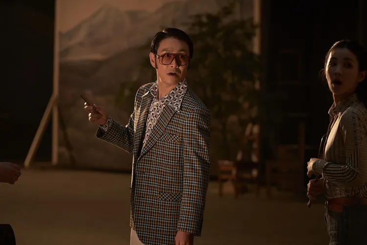 吳正世戲稱導演金知雲選自己來演大明星是最大的挑戰。車庫娛樂提供