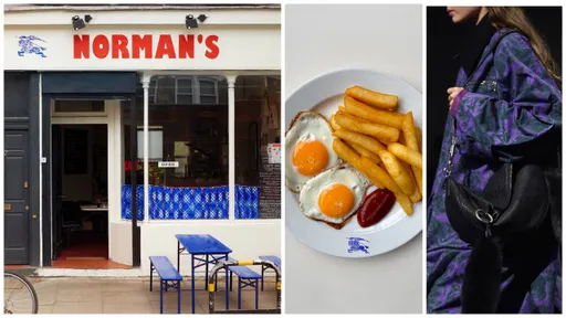 BURBERRY伦敦「开餐厅」　和秋冬主打包齐秀骑士精神