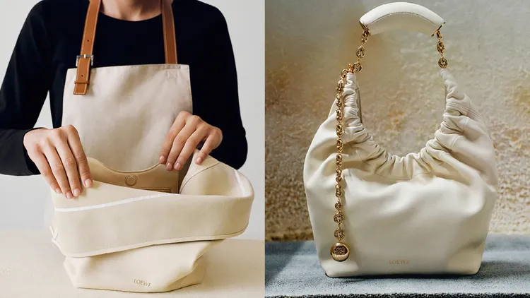 Squeeze包款的製作過程。品牌提供