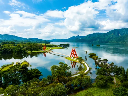 曾文水庫蓄水99.9%!再現湖光山色 嘉縣府力推十大旅遊體驗歡度中秋