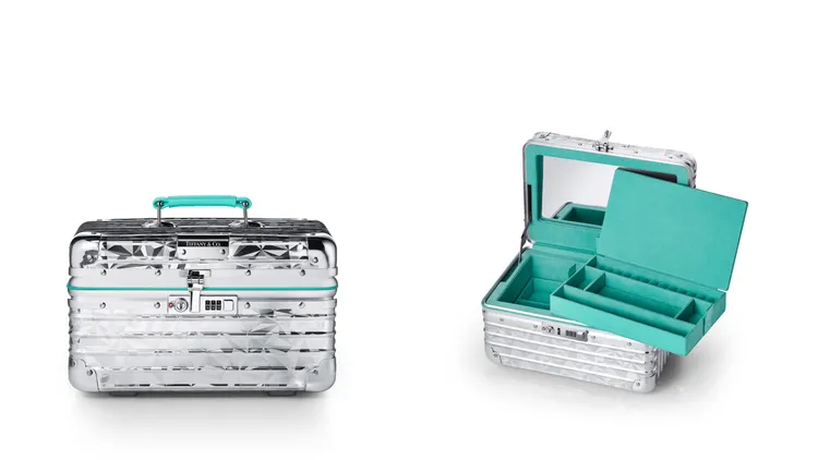 Tiffany x RIMOWA珠寶收納箱，15萬9300元。品牌提供
