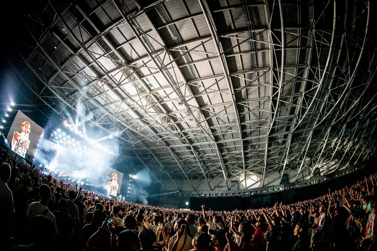 ONE OK ROCK吸引1.5萬人次進場。Rui Hashimoto、雅慕斯娛樂、必應創造 B'in Live提供