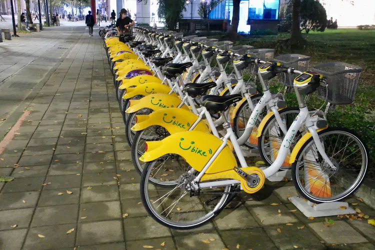 北市府將編5億元擴充YouBike2.0站點及單車。資料照