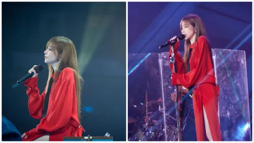 王心凌穿開衩Valentino露纖細白美腿 甜心教主性感席捲小巨蛋