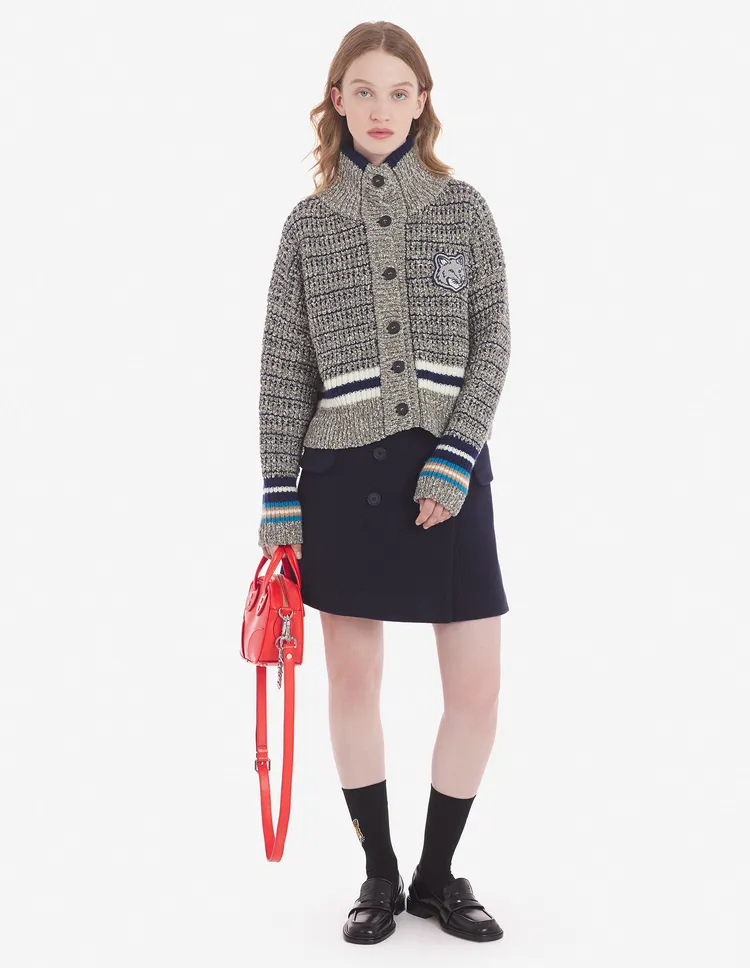 百變復古學院風擁有不同形式的狐狸標誌。品牌提供