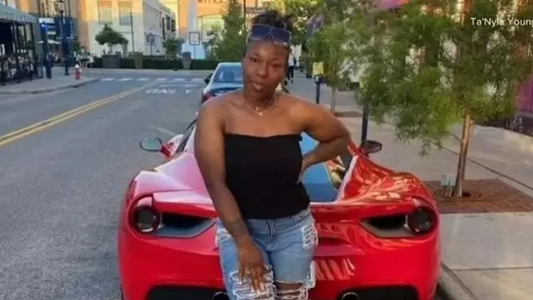 不幸殞命的楊恩已經有7個月身孕。翻攝臉書/Ta'Kiya Young