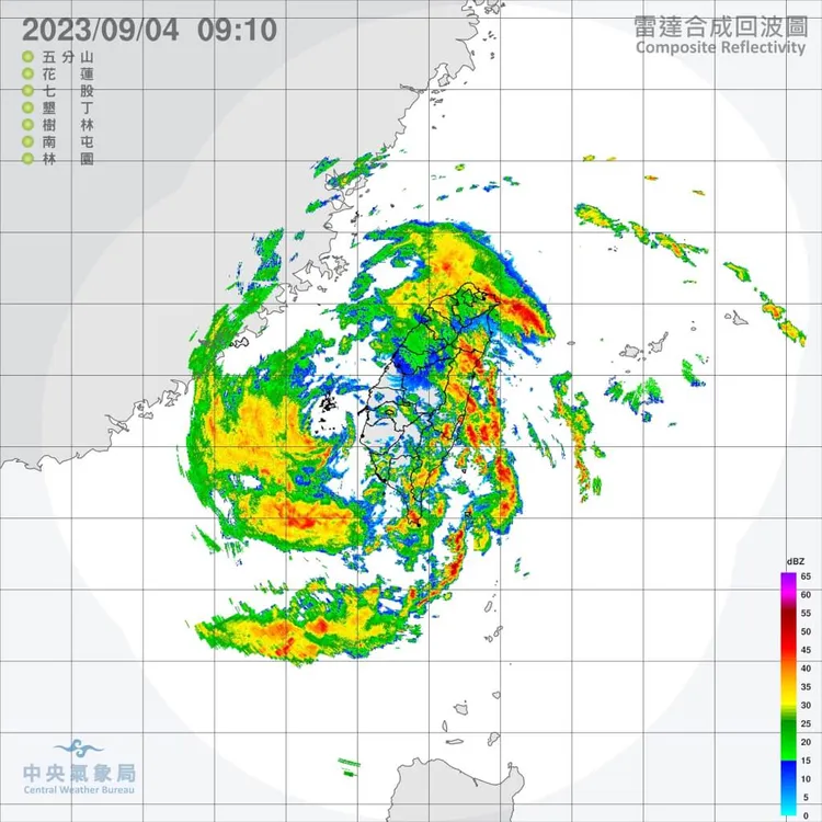 取自中央氣象局