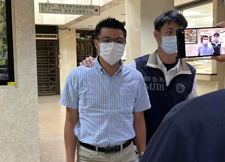 再興國小總務主任陳韋文。陳彩玲攝