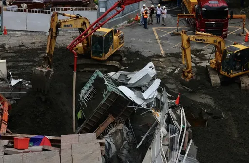 大直楼塌检廉出手了! 今约谈基泰建设副理+工地主任说明