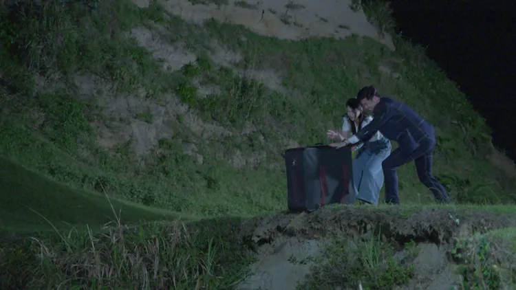 李又汝（左）、劉至翰失手把對方打暈，兩人策劃要棄屍行動。民視提供