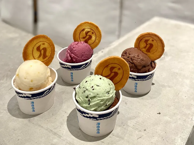 hiwalk gelato分為Gelato跟Sorbet兩大系列，多種口味提供消費者多元選擇。業者提供