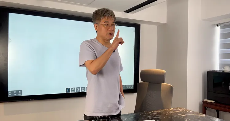 泰舍集團楊岳修董事長積極規劃養身村做銀髮公益。圖片來源：泰舍集團