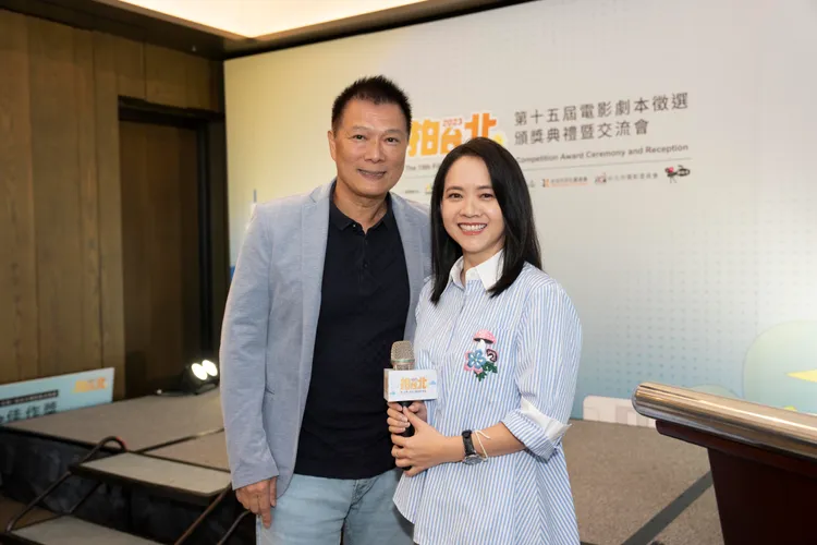 曾寶儀連莊擔任主持人。台北市電影委員會提供