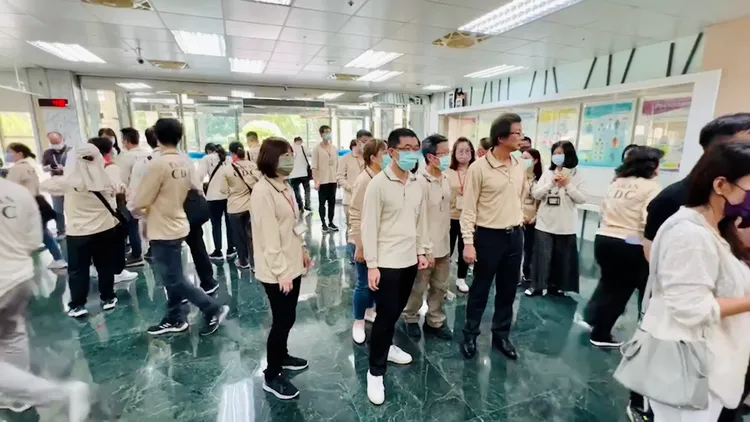 疾管署18日進駐台南成立「前進應變工作隊」。讀者提供