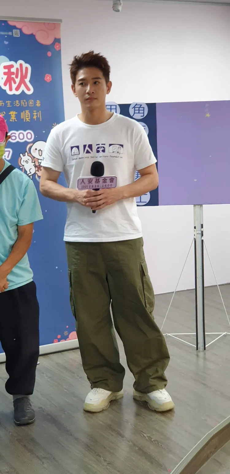 張立昂透露最近已經開始運動。張瑞振攝