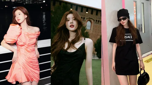 米蘭時裝周|趙露思Versace貼身洋裝露水蛇腰 曼妙曲線殺瘋粉絲「我命給妳」