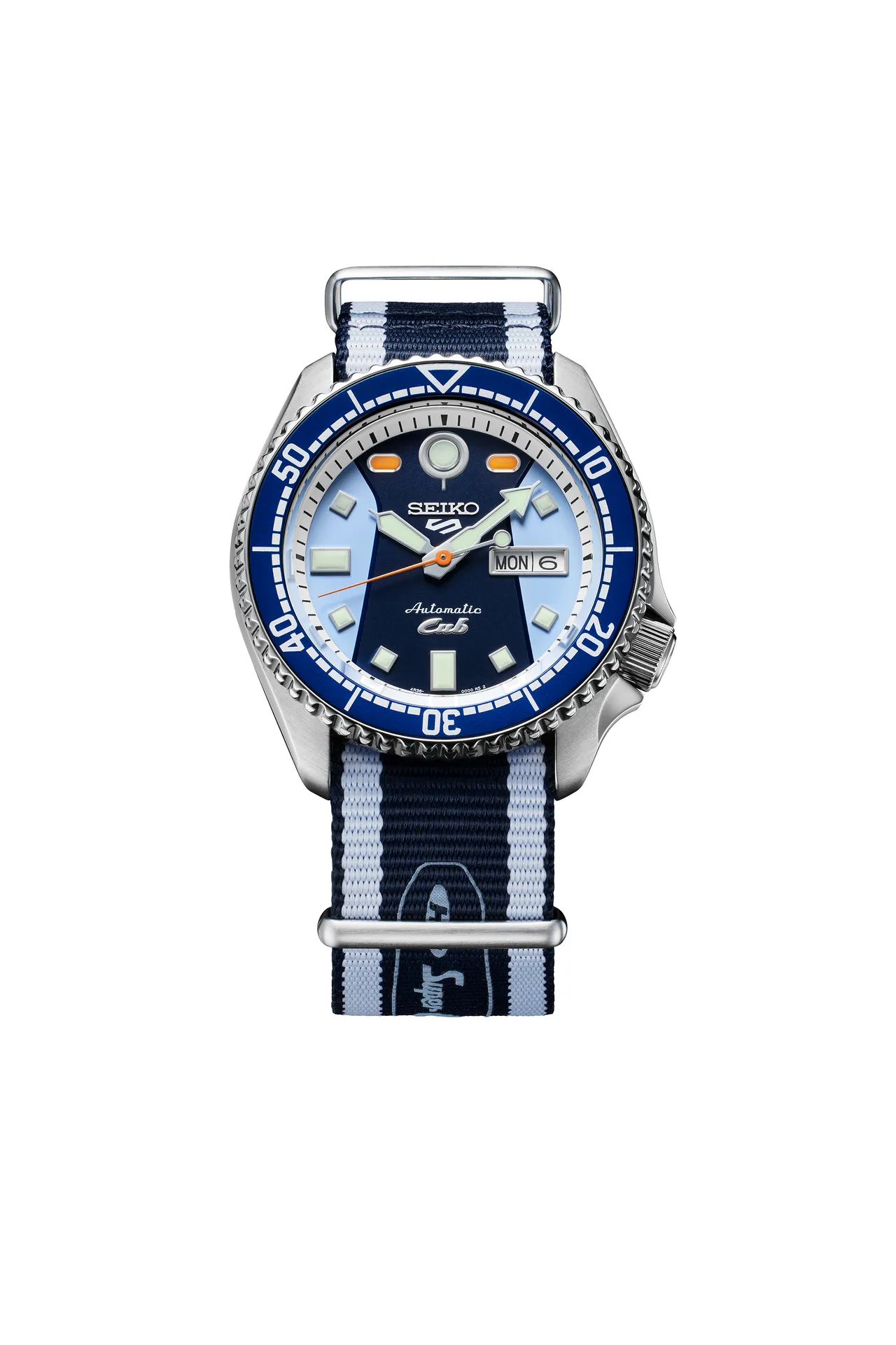 Seiko 5 Sports X Honda Super Cub 2023联名表款，1万4500元。品牌提供