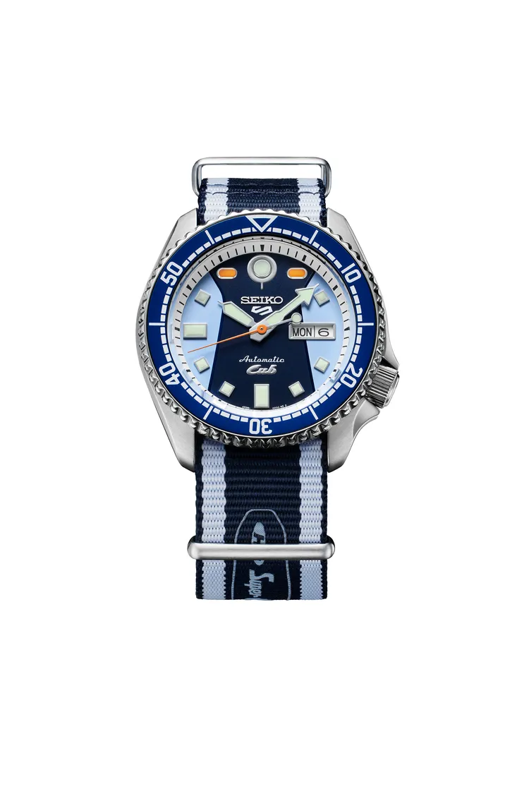 Seiko 5 Sports X Honda Super Cub 2023聯名錶款，1萬4500元。品牌提供