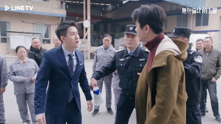 陳曉戲裡暴打表妹渣夫。LINE TV提供