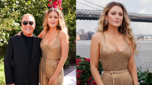 紐約時裝周|「花邊教主」大U領半洩春光 4寶辣媽超狂曲線藏不住