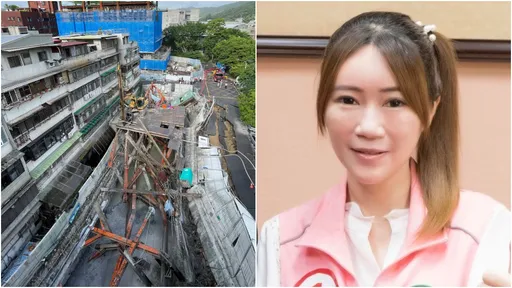 為大直樓塌發聲!美女議員凌晨驚曝遭黑衣人跟蹤、被吐檳榔汁