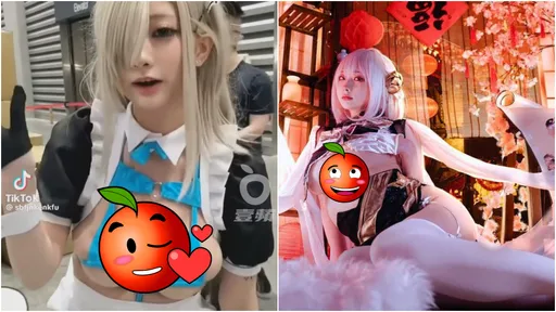 布丁奶快溢出影片曝！女Coser遭譏戴套皮假貨　結果真材實料超軟嫩