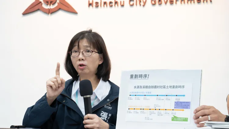 竹市秘書長張治祥澄清。新竹市府提供