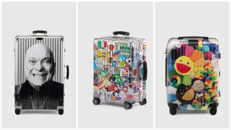 現場展出眾多知名公眾人物的收藏箱款。品牌提供