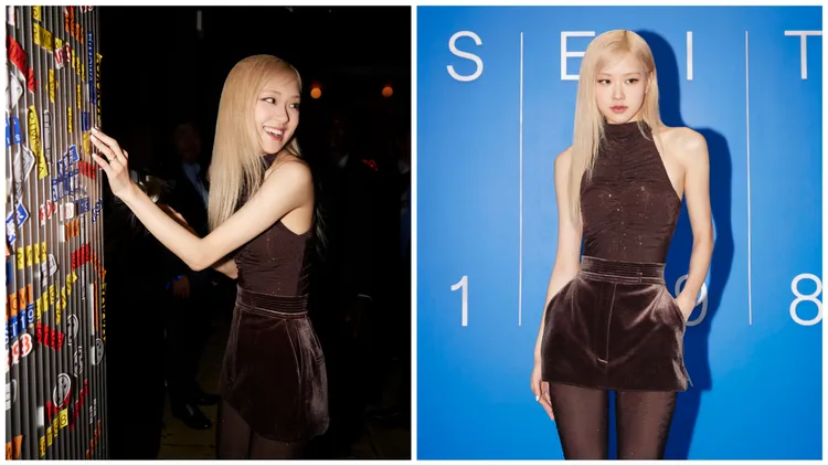 Rosé參加RIMOWA「SEIT 1898」紐約站剪彩儀式。品牌提供