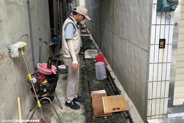 國內上週新增1,521例登革熱本土病例，其中1,283例個案居住在台南市。疾管署提供