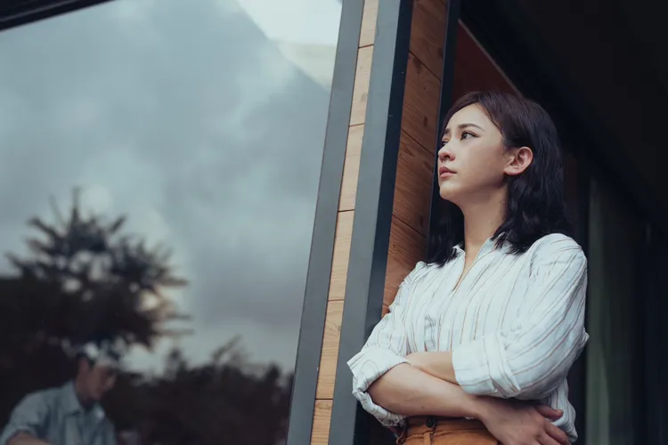 陳意涵在《小曉》的演出，被聞天祥形容「超會演那種賭爛的母親」。金馬提供