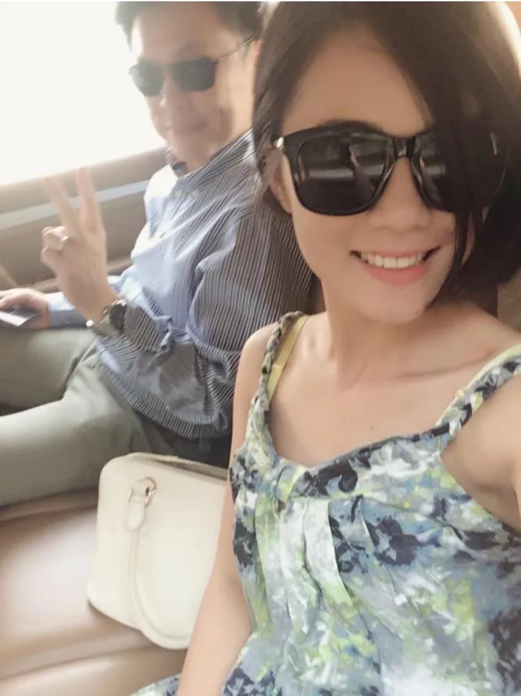 趙天麟和小三出遊。翻攝自白色正義聯盟臉書