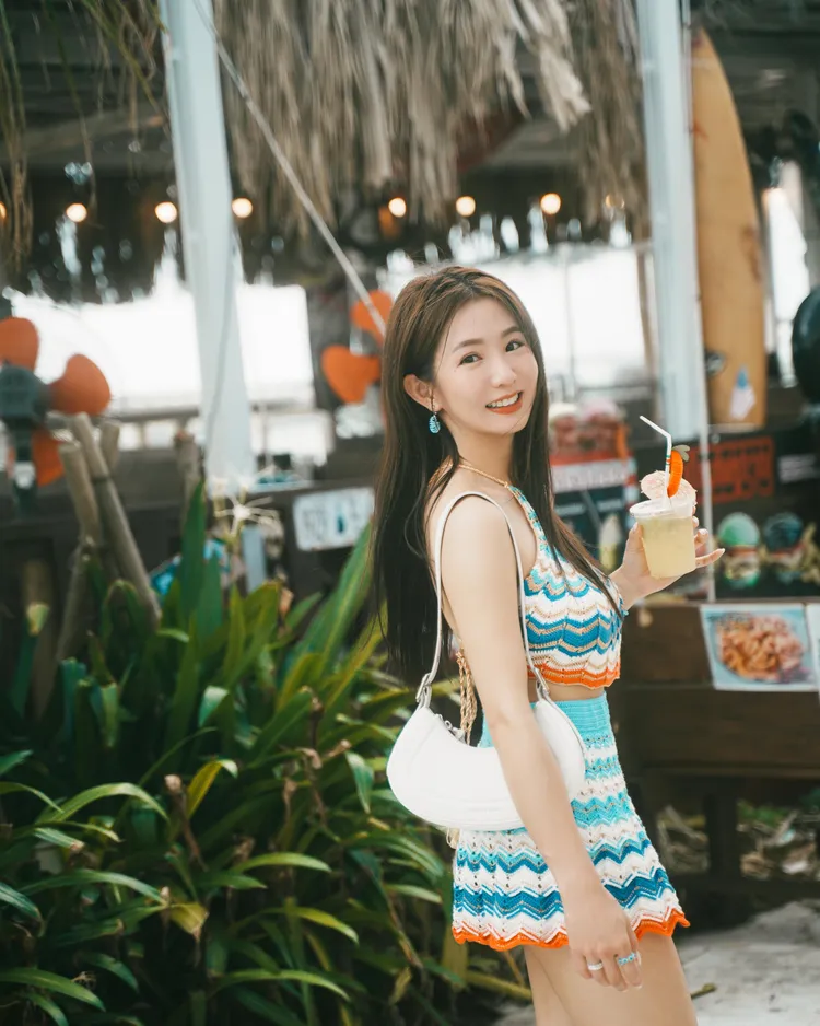 郭書瑤極愛海島旅遊。星星相藝提供