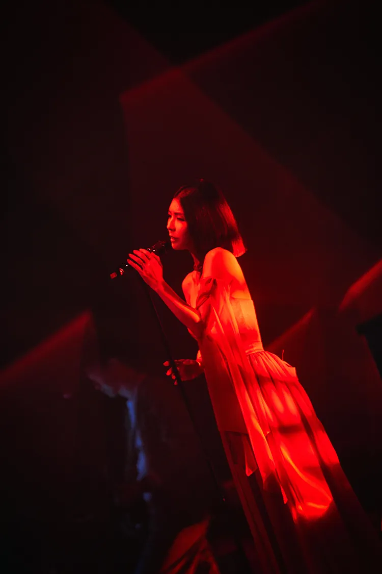 許茹芸談到父親真愛守護病母15年。KKLIVE提供