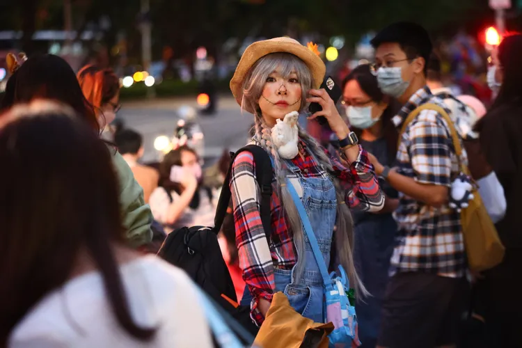 「天母搞什麼鬼」參加人數逐年成長。彭欣偉攝