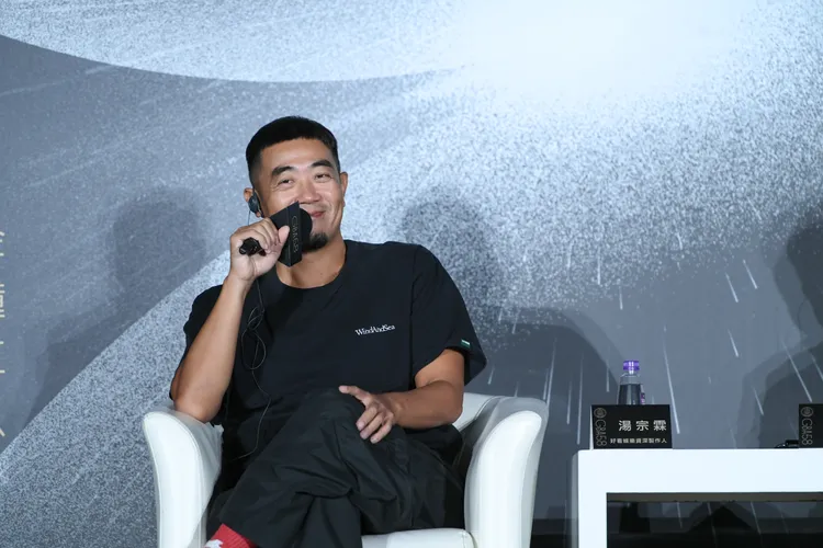 湯宗霖暢談《營業中》製作過程。三立提供