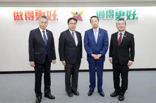 日本加賀、本庄2市長率團拜會黃偉哲 大秀國台語!堅定台日友好
