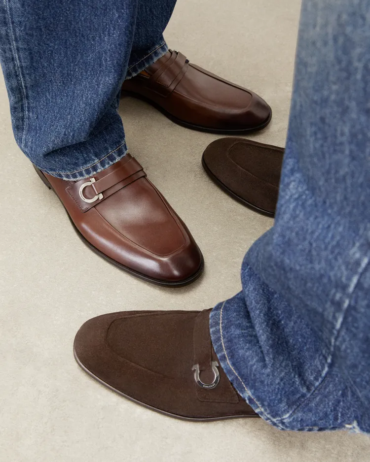 FERRAGAMO男士樂福鞋。品牌提供